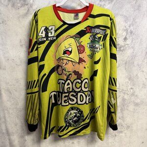 Endurocross Racing Jersey Mens 44 22x28.5 Long Sleeve Motocross
